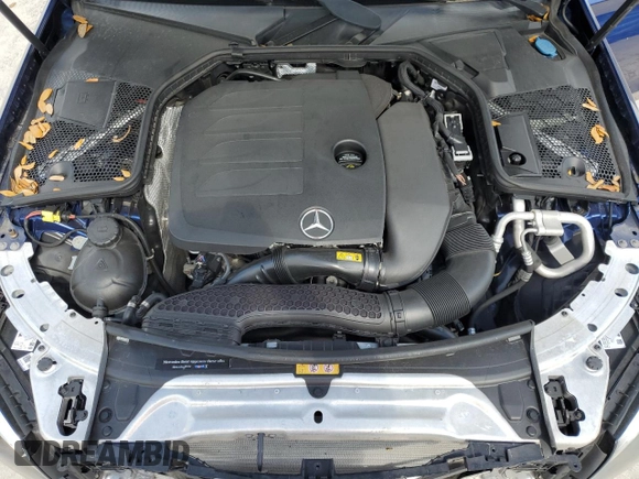2019 Mercedes-Benz C 300 with VIN 55SWF8DB2KU295639, listed as a Copart auction lot 44784485 with 57,626 mi miles and Salvage Title. Bid and sale history available at DreamBid. Image 11.