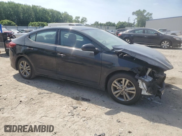 2018 Hyundai Elantra SEL with VIN 5NPD84LF3JH389870, listed as a Copart auction lot 55473415 with 138,401 mi miles and Clean Title. Bid and sale history available at DreamBid. Image 4.