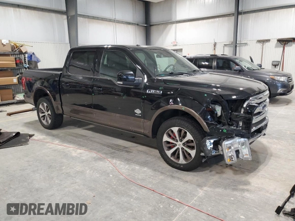 2016 Ford F-150 XLT with VIN 1FTEW1EG6GFA30417, listed as a Copart auction lot 62717765 with 125,726 mi miles and Salvage title. Bid and sale history available at DreamBid. Image 4.