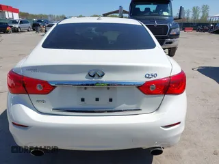 2017 Infiniti Q50 3.0t Premium with VIN JN1EV7AR5HM837945, listed as a IAAI auction lot 42001047 with 108,075 mi miles. Bid and sale history available at carsss.com. Image 16.
