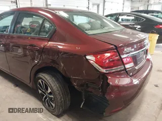 2014 Honda Civic Sedan EX with VIN 19XFB2F85EE017310, listed as a IAAI auction lot 41949163 with 151,121 mi miles. Bid and sale history available at carsss.com. Image 6.
