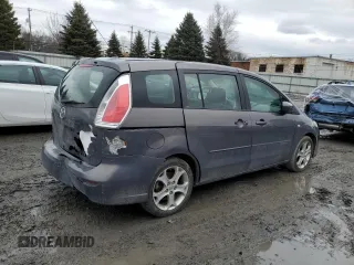 2009 Mazda 5 Touring with VIN JM1CR29L590338583, listed as a Copart auction lot 47972555 with 144,313 mi miles and Salvage Title. Bid and sale history available at carsss.com. Image 3.