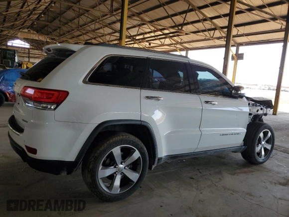 2014 Jeep Grand Cherokee Limited with VIN 1C4RJFBTXEC247661, listed as a Copart auction lot 57435625 with 103,782 mi miles and Salvage title. Bid and sale history available at DreamBid. Image 3.