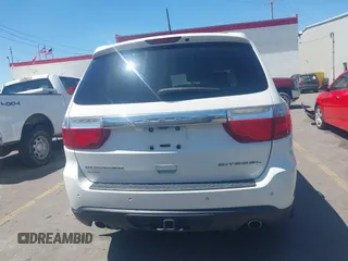 2012 Dodge Durango Citadel with VIN 1C4SDJET0CC100625, listed as a IAAI auction lot 42170821 with 130,866 mi miles and . Bid and sale history available at DreamBid. Image 16.
