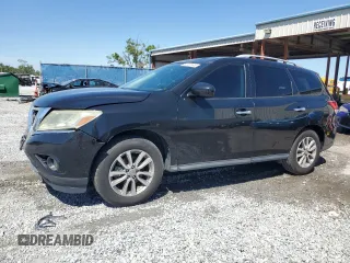 2015 Nissan Pathfinder SL z VIN 5N1AR2MN9FC616195, wystawiony jako Copart lot #50731445 z przebiegiem 120 345 mil mil oraz Szkoda całkowita • Salvage title. Historia ofert i sprzedaży dostępna na DreamBid. Obrazek 1.