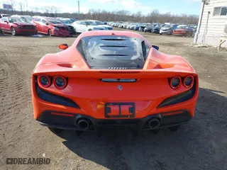 2021 Ferrari F8 Tributo with VIN ZFF92LLAXM0268231, listed as a IAAI auction lot 41442929 with 6,157 mi miles. Bid and sale history available at carsss.com. Image 16.
