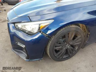 2018 Infiniti Q50 3.0t SPORT with VIN JN1EV7AR5JM431749, listed as a IAAI auction lot 41242560 with 65,654 mi miles. Bid and sale history available at carsss.com. Image 6.