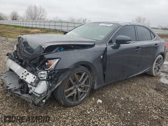 2020 Lexus IS 300 F Sport with VIN JTHGA1D21L5101194, listed as a Copart auction lot 42705555 with 68,989 mi miles and Salvage title. Bid and sale history available at DreamBid. Image 1.