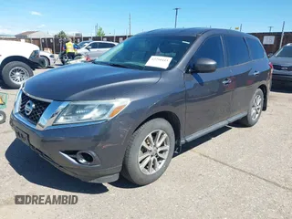 2014 Nissan Pathfinder SL z VIN 5N1AR2MM9EC714794, wystawiony jako IAAI lot #42294443 z przebiegiem 162 213 mil mil oraz . Historia ofert i sprzedaży dostępna na DreamBid. Obrazek 2.