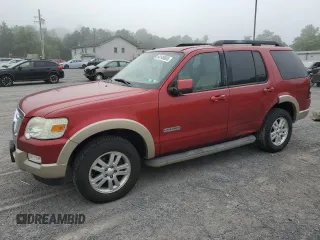 2008 Ford Explorer Eddie Bauer z VIN 1FMEU74E78UB14781, wystawiony jako Copart lot #64145605 z przebiegiem 134 184 mil mil oraz Szkoda całkowita • Salvage title. Historia ofert i sprzedaży dostępna na DreamBid. Obrazek 1.