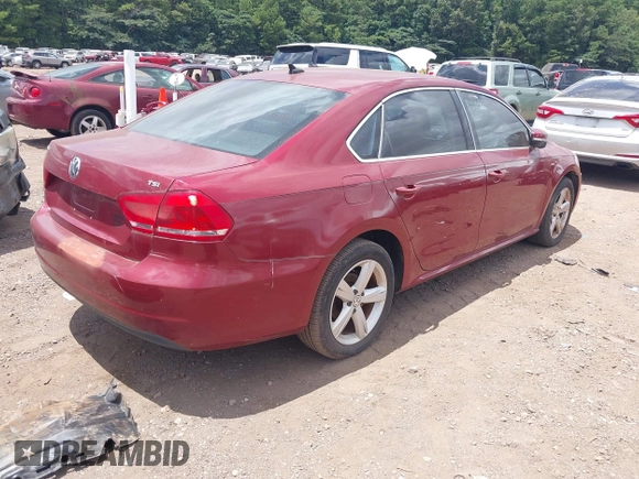 2015 Volkswagen Passat Limited Edition with VIN 1VWAS7A30FC118408, listed as a IAAI auction lot 42759393 with 142,921 mi miles and . Bid and sale history available at DreamBid. Image 4.
