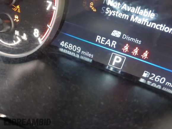 2023 Nissan Altima 2.5 SV with VIN 1N4BL4DV7PN399537, listed as a IAAI auction lot 41566340 with 46,809 mi miles. Bid and sale history available at carsss.com. Image 15.