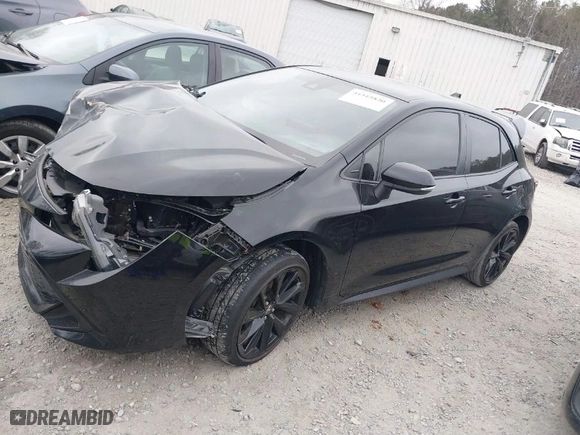 2022 Toyota Corolla Hatchback SE with VIN JTND4MBE5N3184441, listed as a IAAI auction lot 41515830 with 29,405 mi miles. Bid and sale history available at carsss.com. Image 15.