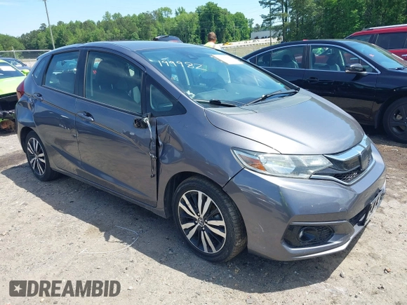 2020 Honda Fit EX-L z VIN 3HGGK5H90LM701665, wystawiony jako IAAI lot #42209084 z przebiegiem 79 395 mil mil oraz . Historia ofert i sprzedaży dostępna na DreamBid. Obrazek 1.