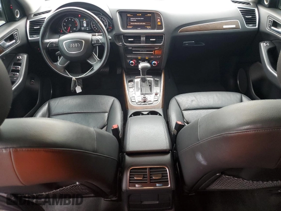 2014 Audi Q5 Premium Plus with VIN WA1DGBFP0EA027658, listed as a Copart auction lot 81283864 with 108,458 mi miles and Salvage Title. Bid and sale history available at carsss.com. Image 8.