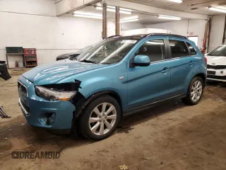 2014 Mitsubishi Outlander Sport SE with VIN 4A4AR4AU5EE018807, listed as a Copart auction lot 51600475 with 116,314 mi miles and Salvage Title. Bid and sale history available at carsss.com. Image 1.