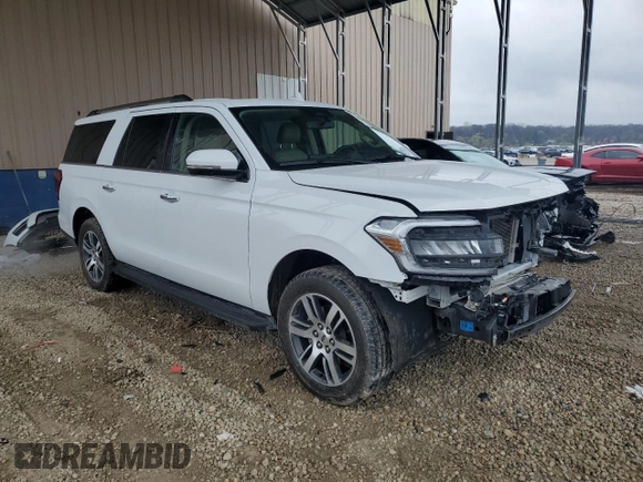 2024 Ford Expedition Max Limited with VIN 1FMJK1K85REA15080, listed as a Copart auction lot 51854085 with 55,250 mi miles and Clean title. Bid and sale history available at DreamBid. Image 4.