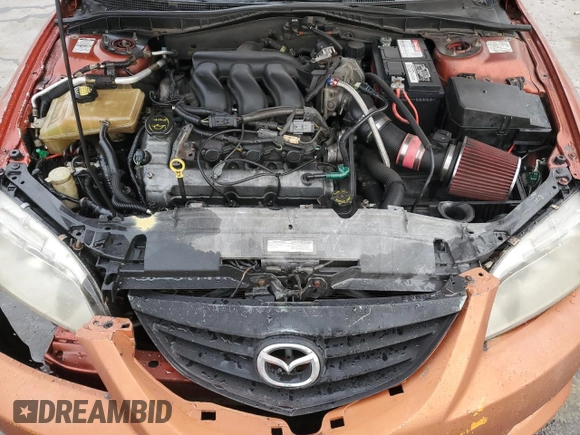 2005 Mazda 6 Sport S with VIN 1YVHP80D555M05050, listed as a Copart auction lot 88504175 with 177,825 mi miles and Salvage Title. Bid and sale history available at DreamBid. Image 11.