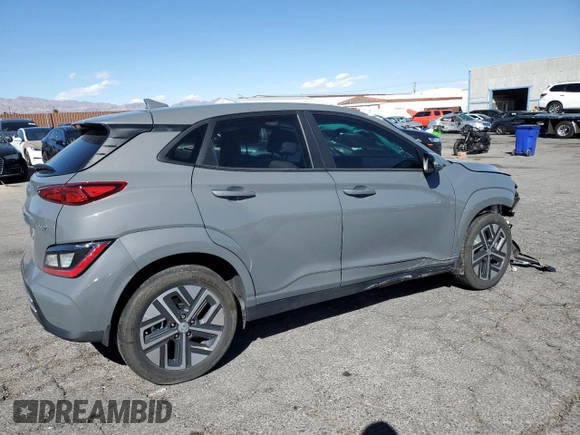 2023 Hyundai Kona SEL with VIN KM8K33AG6PU178829, listed as a Copart auction lot 49556565 with 9,071 mi miles and Salvage Title. Bid and sale history available at carsss.com. Image 3.