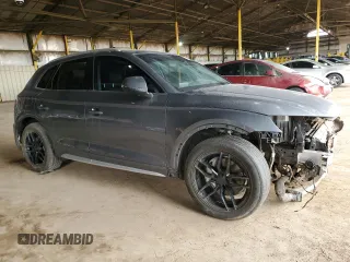 2018 Audi Q5 Premium with VIN WA1ANAFY8J2126616, listed as a Copart auction lot 48768995 with 78,610 mi miles and Salvage Title. Bid and sale history available at DreamBid. Image 4.