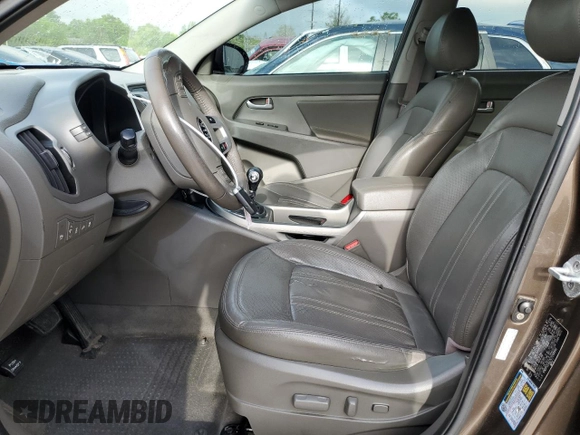 2012 Kia Sportage EX with VIN KNDPCCA27C7206841, listed as a Copart auction lot 54396565 with 155,093 mi miles and Salvage title. Bid and sale history available at DreamBid. Image 7.