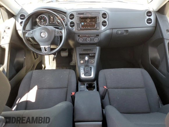 2017 Volkswagen Tiguan S with VIN WVGBV7AX6HK046412, listed as a Copart auction lot 57404245 with 75,881 mi miles and Salvage title. Bid and sale history available at DreamBid. Image 8.