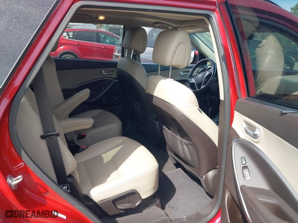 2017 Hyundai Santa Fe Limited Ultimate with VIN KM8SRDHF4HU197513, listed as a IAAI auction lot 41757051 with 167,574 mi miles. Bid and sale history available at carsss.com. Image 8.