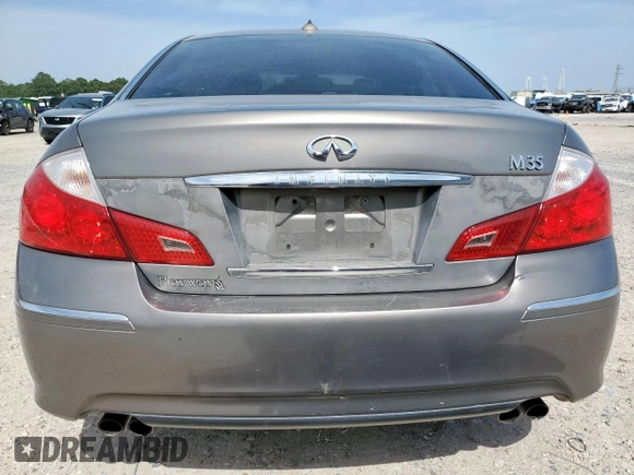 2008 Infiniti M with VIN JNKAY01E48M603429, listed as a Copart auction lot 57249325 with Not provided miles and Salvage title. Bid and sale history available at DreamBid. Image 6.