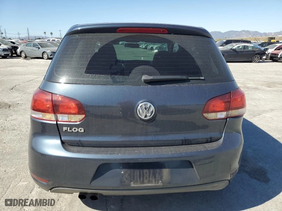 2012 Volkswagen Golf w/Conv & Sunroof with VIN WVWAB7AJ7CW182229, listed as a Copart auction lot 46357565 with 117,399 mi miles and Salvage Title. Bid and sale history available at carsss.com. Image 6.