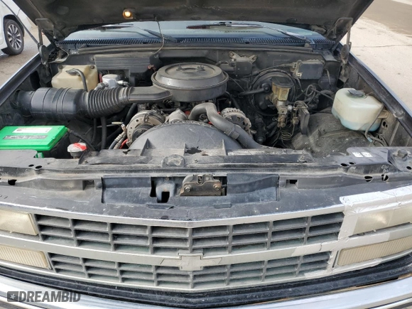 1993 Chevrolet C/K 2500 with VIN 2GCFK29K9P1126604, listed as a Copart auction lot 43307585 with 246,002 mi miles and Salvage Title. Bid and sale history available at carsss.com. Image 11.