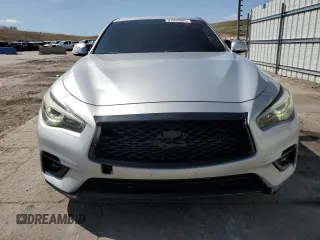 2018 Infiniti Q50 3.0t LUXE with VIN JN1EV7AR0JM433778, listed as a Copart auction lot 51699865 with 100,679 mi miles and Clean Title. Bid and sale history available at carsss.com. Image 5.