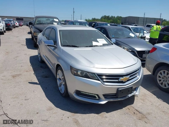 2014 Chevrolet Impala LTZ with VIN 1G1155S31EU158639, listed as a IAAI auction lot 41971523 with 222,414 mi miles. Bid and sale history available at carsss.com. Image 1.