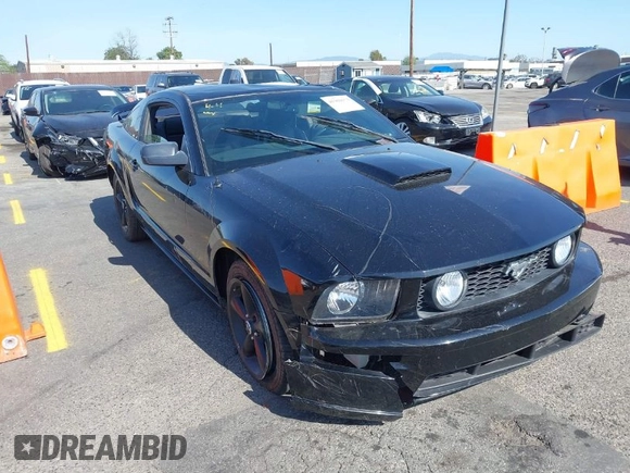 2007 Ford Mustang GT Deluxe with VIN 1ZVHT82H275285063, listed as a IAAI auction lot 41969173 with 78,725 mi miles. Bid and sale history available at carsss.com. Image 1.