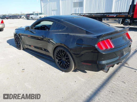 2015 Ford Mustang GT with VIN 1FA6P8CF4F5379607, listed as a IAAI auction lot 42039187 with 75,587 mi miles and . Bid and sale history available at carsss.com. Image 3.