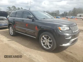 2015 Jeep Grand Cherokee Summit with VIN 1C4RJFJM3FC243639, listed as a Copart auction lot 45165405 with 220,268 mi miles and Clean Title. Bid and sale history available at carsss.com. Image 4.