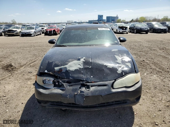 2002 Chevrolet Monte Carlo LS with VIN 2G1WW12EX29352690, listed as a Copart auction lot 47181515 with 132,347 mi miles and Non Repairable. Bid and sale history available at carsss.com. Image 5.