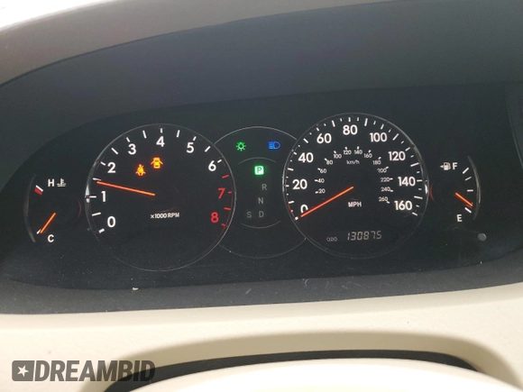 2005 Toyota Avalon XL z VIN 4T1BK36BX5U017137, wystawiony jako Copart lot #57623495 z przebiegiem 130 875 mil mil oraz Szkoda całkowita • Salvage title. Historia ofert i sprzedaży dostępna na DreamBid. Obrazek 9.