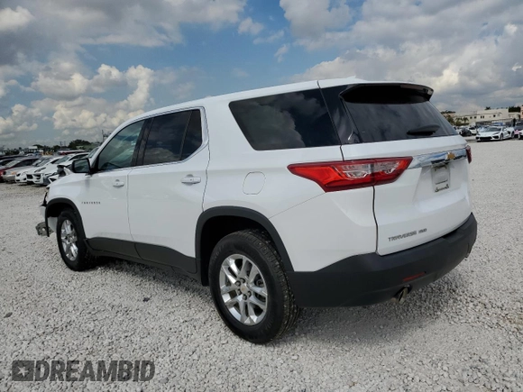 2019 Chevrolet Traverse LS with VIN 1GNEVFKW3KJ264085, listed as a Copart auction lot 46819225 with 69,879 mi miles and Non Repairable. Bid and sale history available at carsss.com. Image 2.