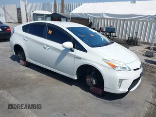2015 Toyota Prius Four with VIN JTDKN3DU8F1984106, listed as a IAAI auction lot 42676087 with 54,956 mi miles and . Bid and sale history available at DreamBid. Image 1.