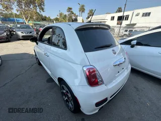 2016 FIAT 500 Sport with VIN 3C3CFFBR2GT176995, listed as a Copart auction lot 77235214 with 53,990 mi miles and Clean title. Bid and sale history available at DreamBid. Image 3.