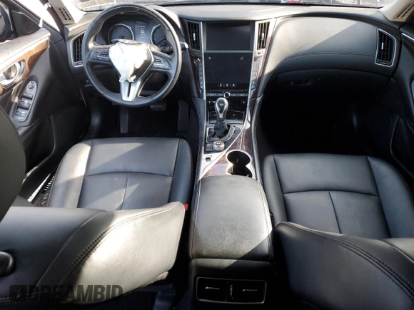 2019 Infiniti Q50 Luxe с VIN JN1EV7AR7KM550212, выставлен на аукционе Copart как лот 49978185 с пробегом 57 139 миль миль и Списание • Salvage title. История ставок и продаж доступна на DreamBid. Изображение 8.