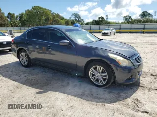 2011 Infiniti G25 x z VIN JN1DV6AR4BM452180, wystawiony jako Copart lot #56844815 z przebiegiem 133 040 mil mil oraz Czysty tytuł • Clean title. Historia ofert i sprzedaży dostępna na DreamBid. Obrazek 4.