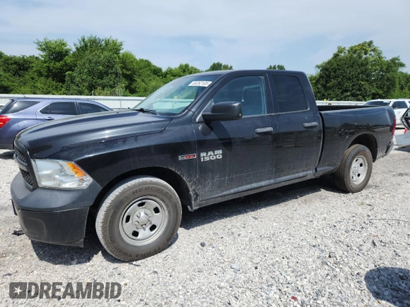 2018 Ram 1500 Tradesman with VIN 1C6RR6FM6JS304537, listed as a Copart auction lot 65262105 with 133,069 mi miles and Clean title. Bid and sale history available at DreamBid. Image 1.
