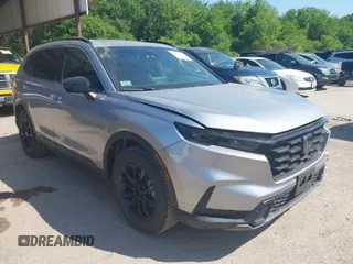 2025 Honda CR-V Sport-L with VIN 2HKRS6H80SH802066, listed as a IAAI auction lot 42043281 with 404 mi miles and . Bid and sale history available at DreamBid. Image 1.