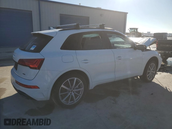 2022 Audi Q5 S line Prestige with VIN WA1F2AFY4N2022855, listed as a Copart auction lot 86198714 with 0 mi miles and Salvage Title. Bid and sale history available at carsss.com. Image 3.