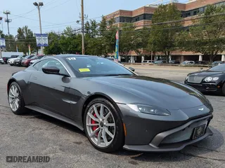 2019 Aston Martin Vantage with VIN SCFSMGAW4KGN01431, listed as a Copart auction lot 44152995 with 9,949 mi miles and Clean Title. Bid and sale history available at carsss.com. Image 1.