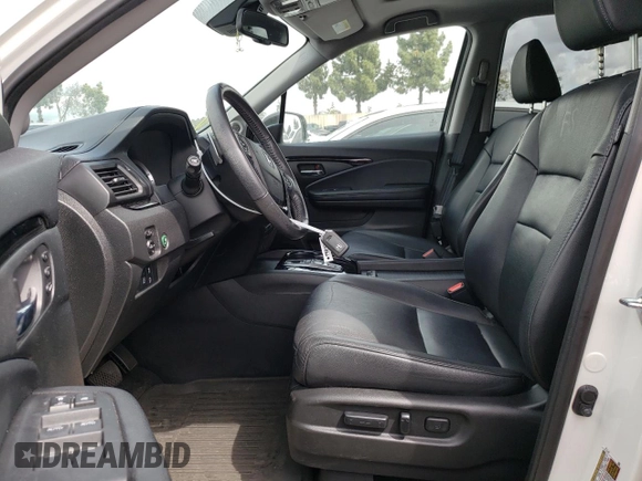 2017 Honda Pilot Touring with VIN 5FNYF6H91HB080607, listed as a Copart auction lot 49119715 with 61,490 mi miles and Salvage Title. Bid and sale history available at carsss.com. Image 7.
