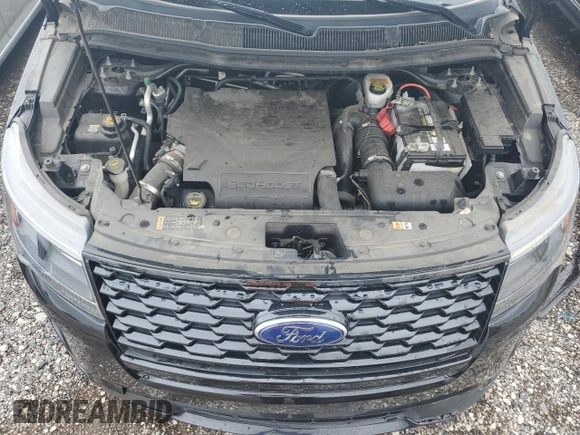 2019 Ford Explorer Sport with VIN 1FM5K8GT4KGB04110, listed as a Copart auction lot 55940365 with 84,721 mi miles and Salvage title. Bid and sale history available at DreamBid. Image 11.