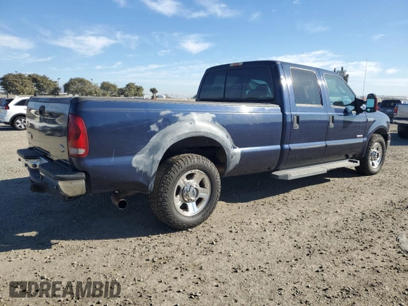 2007 Ford Super Duty F-250 XL with VIN 1FTSW20P27EA62819, listed as a Copart auction lot 82881444 with 244,004 mi miles and Salvage Title. Bid and sale history available at carsss.com. Image 3.