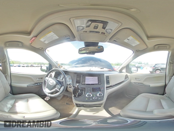 2018 Toyota Sienna XLE Auto Access Seat with VIN 5TDYZ3DC9JS908685, listed as a Copart auction lot 59714785 with 134,997 mi miles and Salvage title. Bid and sale history available at DreamBid. Image 16.